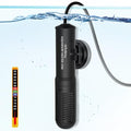 Orlushy 25W Small Submersible Aquarium Heater, Constant Temperature Betta Fish Tank Heater of 78℉for 1-6 Gallons Freshwater & Saltwater Tanks - size: 25W