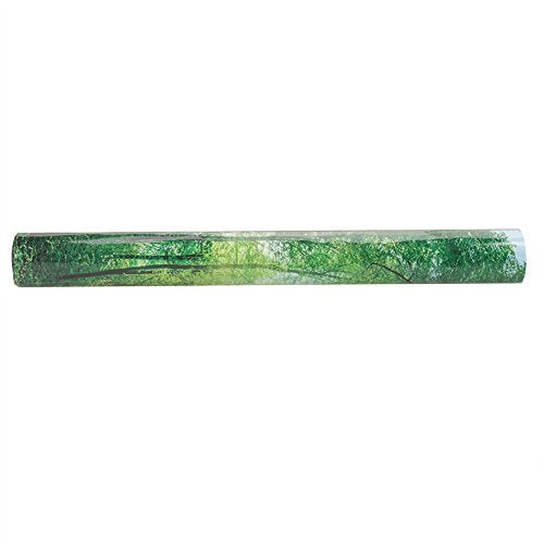 3D Effect Adhesive Forest Poster for Aquarium Fish Tank Decoration - Poster for Aquarium Poster for Fish Tank Easy Peel and Stick (122 * 50cm) - size: 122*50cm