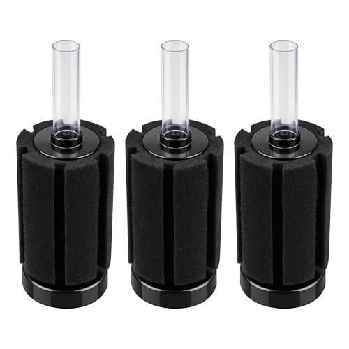 Aquarium Sponge Filter Fish Tank Filters for Fish Tank up to 20 Gallon 3-Pack