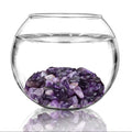 Pebbles Polished Gravel,Natural Polished Stones for Flower Bed Fish Tank Plants 3.5-Oz(Purple) - color: Purple