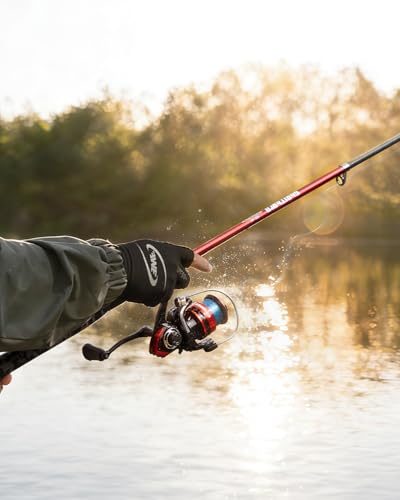 Ghosthorn Fishing Rod and Reel Combo Collapsible Fishing Pole Telescopic Fishing Rod Combo Travel Portable Fishing Set Carbon Fiber with Carrier Bag for Saltwater Freshwater - size: 1.8m/6ft, style: Full Kit With Carrier Bag