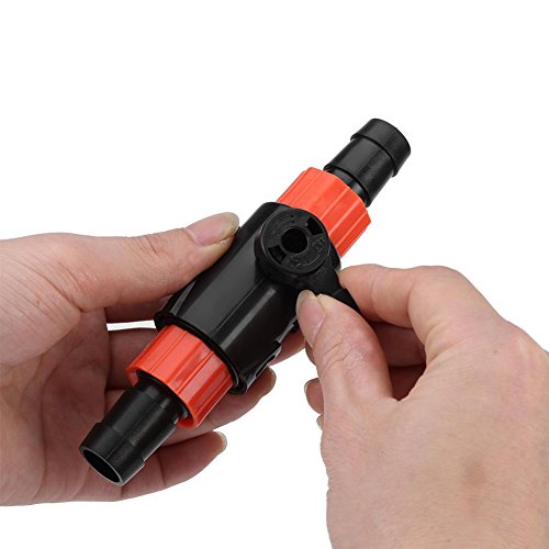 Hose Valve Hose Pipe Valve Fish Tank Aquarium Water Flow Control Valve with Quick Release Handle Hose Pipe Connector(12/16mm(S))