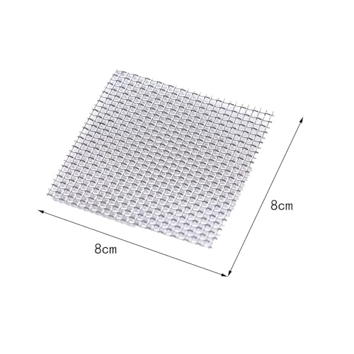 10Pcs Fish Tank Wire Mesh Pad 8x8cm Aquarium Decoration Plants Fixing Holder