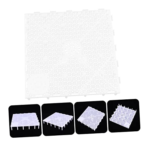 BESPORTBLE 10Pcs Fish Tank Filtering Boards Multi Design Aquarium Divider Plates for Enhanced Water Permeability Easy Splicing Strong Support Fish Tank Accessories