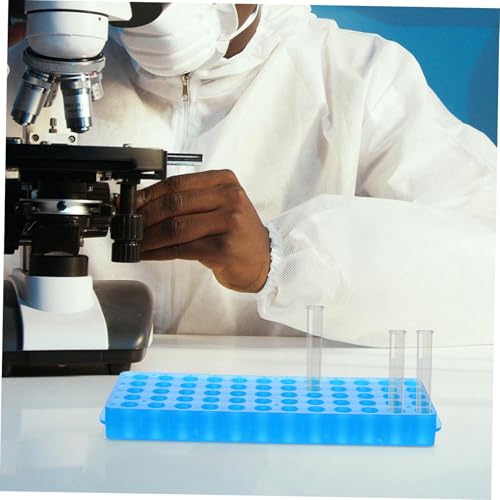 PRETYZOOM Test Tube Holder Rack Slot Organizer for Testing Tubes Storage for Scientific Experiments and Laboratory Use