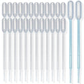 Zkupanx 1mL Pipettes Dropper 100PCS, Premium Disposable Plastic Transfer Pipette for Essential Oils, Lab, Health Care, Crafts, Measuring and Transferring a Variety of Liquids - Eye Dropper - size: 1mL 100PCS