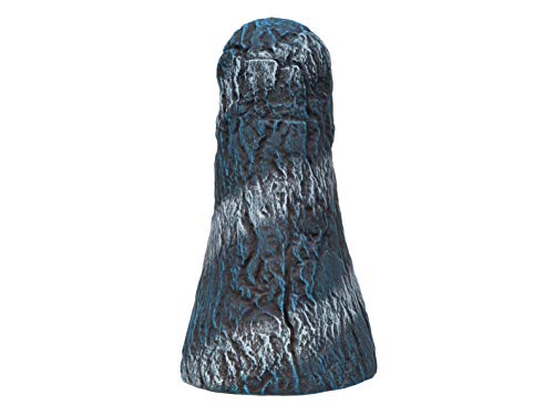 Plecoceramics Pleco Cave Cone Breeding Ceramic Decorations Fish Tank Aquarium (Blue) - color: Blue