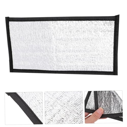 Toddmomy Reflective Insulation Pad Warming Mat for Food Heat Pad for Reptiles Tortoise Enclosure - size: 30.00X16.00X0.10CM