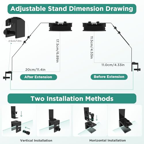 Lominie Aquarium Plant Light 26W Freshwater LED Aquarium Light Full Spectrum with Remote Control for Refugium Shrimp Tropical Fish Tank - color: Freshwater P30