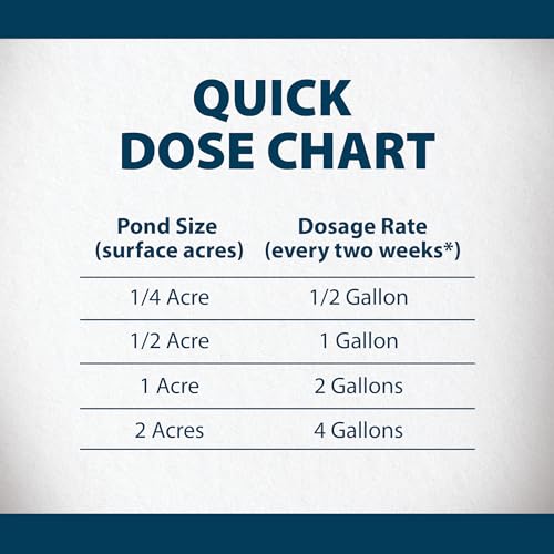 Airmax PondClear Liquid Bacteria for Lakes, Ponds & Water Garden Treatments, Natural Bio Clarifier & Cleaner for Crystal Clear Water, Remove Nutrients & Noxious Odor, Fish, Pet & Plant Safe, 1 Gallon - size: 128 Fluid Ounces