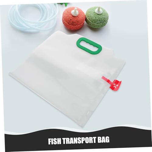 Reusable Oxygenated Fish Transport Bags 4-Piece Set for Live Fish Shipping Leakproof Design for Aquaculture and Aquarium Use