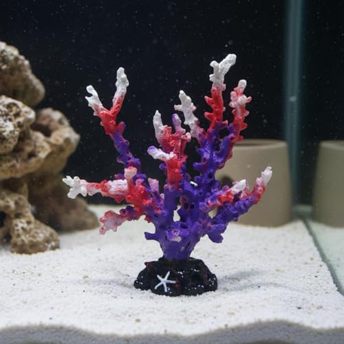 Resin Coral Aquarium Ornament Aquarium Decoration Hiding Spots Artificial Coral Formation Decoration
