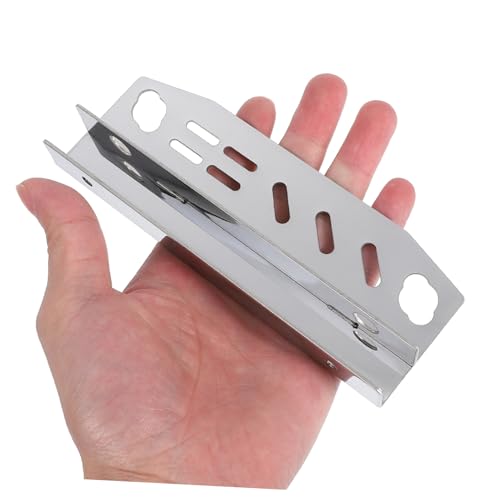 Toyvian Stainless Steel Aquarium Tool Rack Organizer for Fish Tank Maintenance and Planting Tools Compact Design for Use Includes Tweezers and Scissors