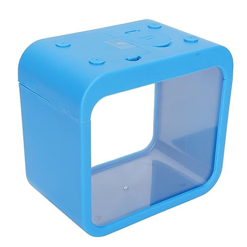 AYNEFY Aquarium Supplies Fish Accessories, Fish Transparent Aquarium Fish with Led Light Fish Bowl Aquarium Starter Kits Easy to Operate Fish for Aquarium