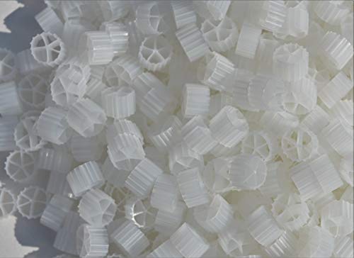 K2 Bio Filter Media Moving Bed Biofilm Reactor (MBBR) for Aquaponics, Aquaculture, Hydroponics - Ponds - Aquariums by Wholesale Koi Farm, (2 Cubic Feet) - size: 2 Cubic Feet