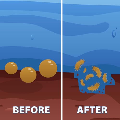 CrystalClear SludgeShock, Outdoor Fish Ponds & Water Garden Sludge Control, Backyard Koi Pond Beneficial Microbe Balls, Enzyme Muck Reducer Treatment