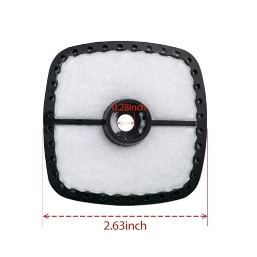 13031306563 Air Cleaner Cover with 13031054130 Air Filter for Echo GT-200 GT-230 SRM-210 SRM-230 PB-250 PB-250LN PE-230 PE-231 ES-250 Trimmer Brushcutters