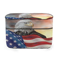 American Flag Eagle Gas Cylinder Cover Travel Trailer Propane Tank Cover Protects Propane Tanks During Travel,Camping All Weather Protection - color: American Flag Eagle-3, size: S(20LB)