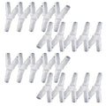 plastic 3/8" Y shape 3 way barbed connector for air hose, water pipe pp polypropylene barb fitting. (Pack of 20 pcs) - style: 20pcs, 3/8" O.D.