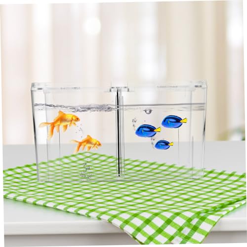 SUPVOX Multifunctional Betta Box Separate Fish Tank Aquarium Isolation Box Fish Breeding Holder