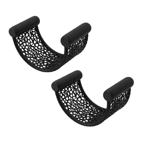 ZYAMY 2PCS Floating Betta Hammock Floating Rest Platform Small Aquarium Landscape Decoration for Nano Tank Shrimp Fish Tank Accessory Decoration Black