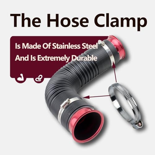 10Pcs Narrow Band 9mm Steel Adjustable Hose Clamp Hoop 40-60mm HC40-60/9 (40-60mm) - size: 40-60mm
