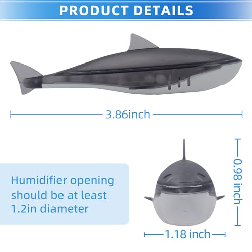 Humidifier Cleaner 6 Pack,Humidifiers Fish Tanks Cleaner,Warm&Cool Most Humidifiers and Fish Tank,Purifier Water (Grey) - color: Grey