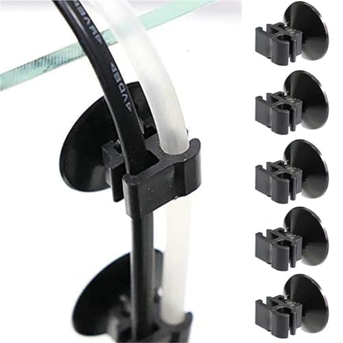 20Pcs Aquarium Suction Cup Clip Fish Tank Oxygen Tube Hose Pump Power Cord Buckle Wire Finisher Suction Cups Aquarium Accessories