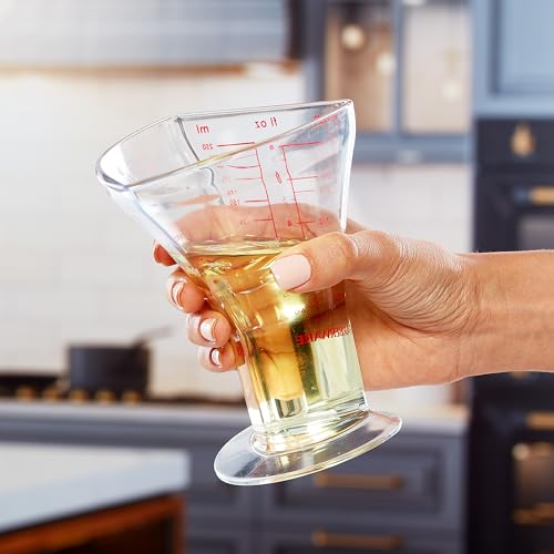 Farberware Professional 1 Cup Euclid Measuring Cup Accurate Measurements, BPA-Free Plastic, Dishwasher Safe