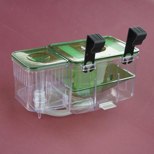 Floating Breeder Box for Fish Tanks for Isolating Sick or Hatching Eggs Breeding Chamber Reproduction Aquaculture Isolation Box