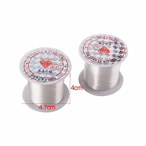 5X 120m 0.2mm Crystal String Moss Line for Aquarium Fish Tank Water Grass Driftwood Landscaping