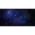 AWERT 72x16 inches Galaxy Aquarium Background Blue Starry Sky Universe Space Fish Tank Background Nebula Stars Terrarium Background - size: 72x16in/180x40cm