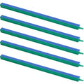 16 Inch Aquarium Air Stones Bar - Air Stone Kit with 5 Pcs Square Oxygen Diffuser Long Bubble Release Mineral Airstones for Fish Tank Pumps DWC Bucket Reservoir Pond - size: 16 inch