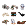 Fish Decorations For Tank,9 Pcs Small Fish Tank Decorations, Micro-Landscape Creative Simulation Whale Turtle Aquarium Fish Tank Underwater Landscaping Diy Decoration Accessories Mini Small Ornaments