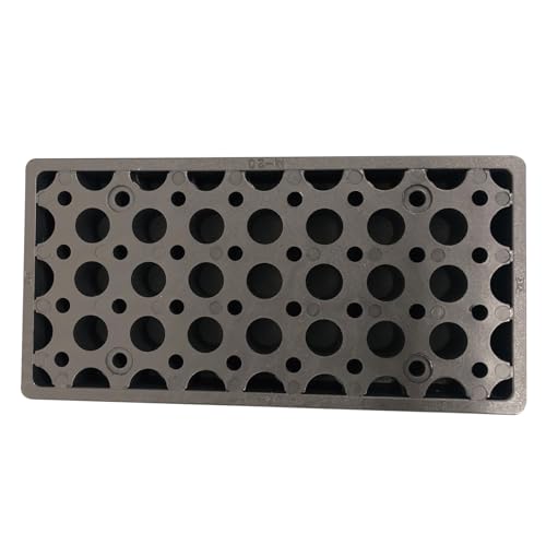 Daidohant Plalevel M-5 (W:Width) 2.8 inches (70 mm) x (D:D) 5.5 inches (140 mm) x (H:Height) 0.2 inches (5 mm) U-shaped Gutter/Level Adjustment/Unland Adjustment (daidohant) 10177401 Black