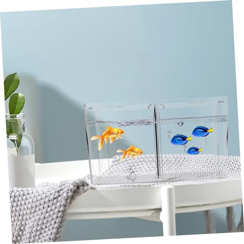 SUPVOX Multifunctional Betta Box Separate Fish Tank Aquarium Isolation Box Fish Breeding Holder