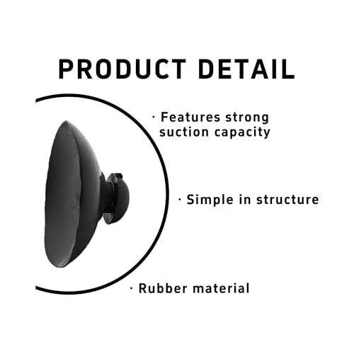 32PCS 28mm Dia Black Aquarium Suction Cup Clips, Soft Rubber Fish Tank Attachments for Pump Lines, Overhead Tube Organization and Aeration Setup - size: 32PCS 28mm
