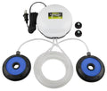 Marine Metal A-3 Commercial Air Bubbles Pump Kit, Aerator for Bait Buckets or Aquarium Tanks (110 Volts)