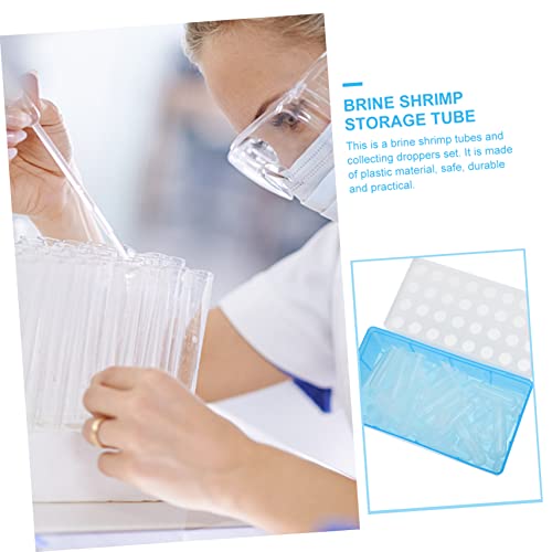 BESTonZON 32pcs Brine Shrimp Hatching Tubes Collecting Droppers Efficient Storage for Newly Hatched Shrimp for Aquariums and Fish Breeding Practical and Easy to Use