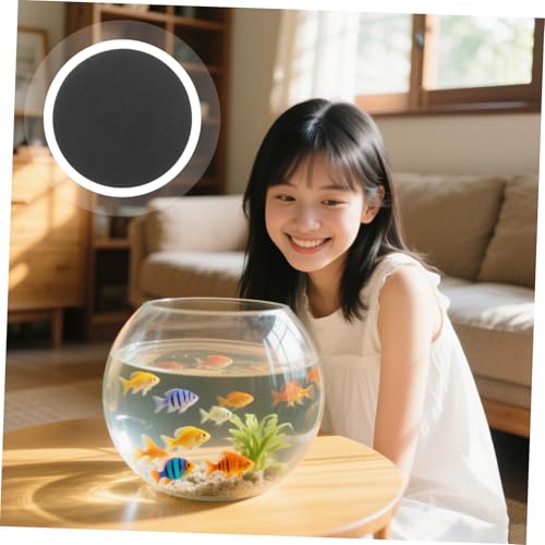 Non Skid Cushion for Micro Landscape Bottles Vibration Reduction and Easy Cleaning Aquarium Leveling Pad for Stability and Protection - size: 15.00X15.00X1.00CM