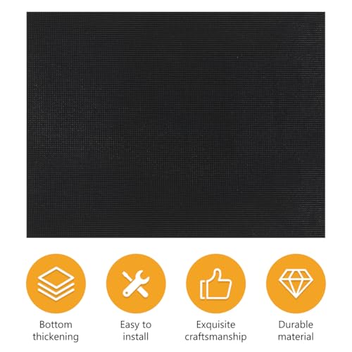 TEHAUX Aquarium Leveling Mat 15.7x11.8 in 0.6cm Thick Foam – Shock-Absorbing Crack Prevention for Rimless 10-Gallon Tanks, Non-Slip Waterproof Floor Protector for Betta & Small Aquariums