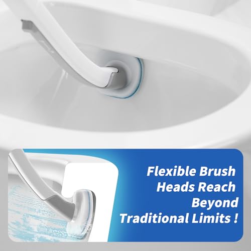 28 Count Toilet Brush Refills, Toilet Refill Pads, Disposable Toilet Brush Heads for Bathroom Cleaning - size: 28 Refills
