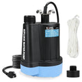 KITLUCK Submersible Water Pump, 1/2HP Thermoplastic Sump Pump, Portable Utility Pump with 10ft Cord, Hose Adapter, 2000GPH High Flow Water Removal for Swimming Pool, Garden Pond, Flood Basement, Tub - style: 1/2 Submersible Pump