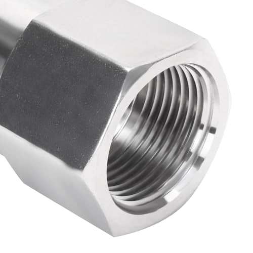 Air Check Valve - 1/2" NPT Female High Pressure Stainless Steel Hex One Way Valve For Air - size: 1/2" NPT, style: High Pressure Female x Female