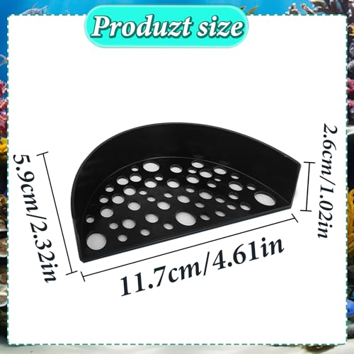 WishLotus Shrimp Hides for Aquarium, Shrimp Cave with Holes, ShrimpHide for Aquarium Fish Tanks ShrimpPonds Breeding Tanks, Hideout for Small One(Brown) - color: Orange