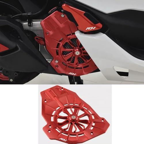 FOR ADV150 ADV160 adv150 adv160 2024 2023 2022 accessories water tank protection cover motorcycle aluminum alloy water tank cooling net cooling grille cooling protection net engine cooling cover (D) - color: D