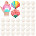 GlikCeil 50 Pcs Sea Shell for Crafting Natural Large Scallop White Oyster Shells Bulk for Decorating DIY Home Decor Beach Wedding Ocean Themed Party(3.5''-3.9'') - size: 3.5''-3.9''