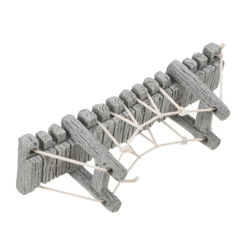 Unique Miniature Stone Bridge Decoration for Fish Tanks and Bonsai Gardens Handmade Landscape Ornament for Dollhouse and Aquascaping Compact Design for Elegant Garden Style