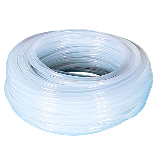 Silicone Tubing 0.5mm (1/50") ID x 2mm OD Food Grade High-temperature Pure Silicone Hose Tube Clear Pipe for Home Brewing Air and Liquid Transfer (Length 10 Meter- 33FT) - size: 0.5mmx2mm, style: 10M