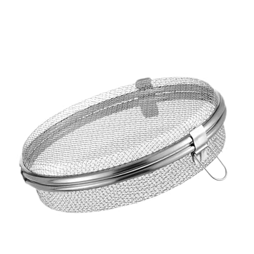 Herb Drying Rack - Stainless Steel Fly Proof Round Drying Net, Large Hanging Dry Rack Basket Sieve | Innovative Design Food Dryings Fishs Net, Fish Mesh Dry Nets for Fruits, Vegetables, Herbs, Fish - color: S